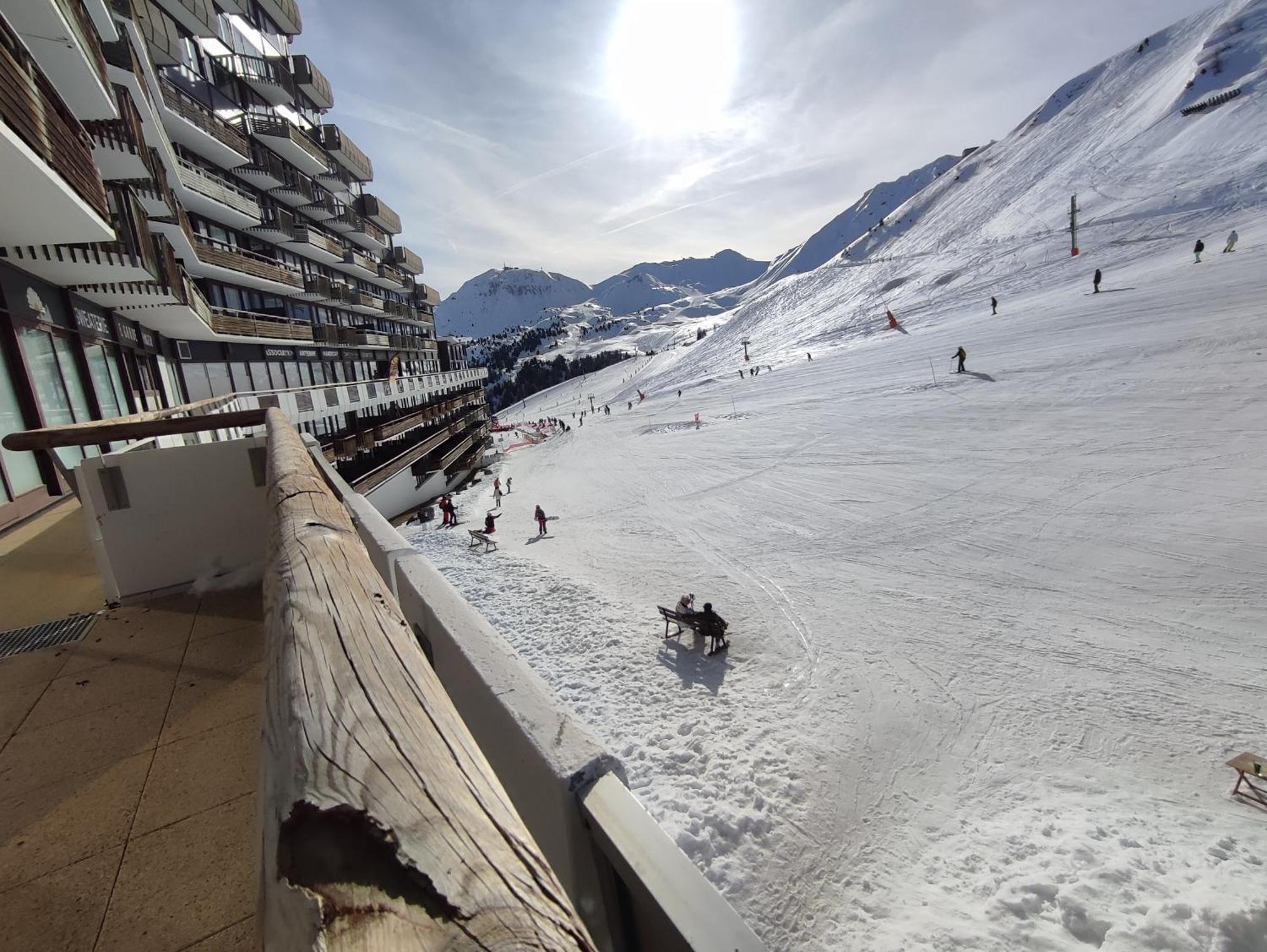 Studio Cosy 2100M Pied Des Pistes-Direct To Ski Slopes-Ski In Ski Out-La Plagne Aime 2000 Exterior foto