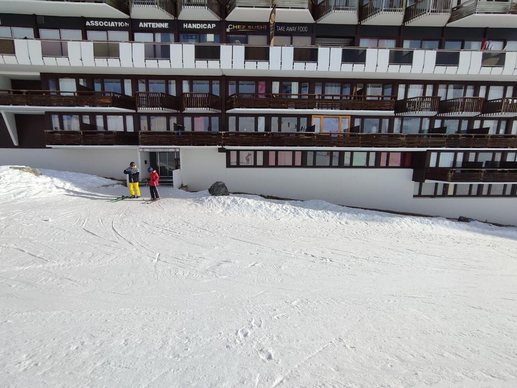 Studio Cosy 2100M Pied Des Pistes-Direct To Ski Slopes-Ski In Ski Out-La Plagne Aime 2000 Exterior foto